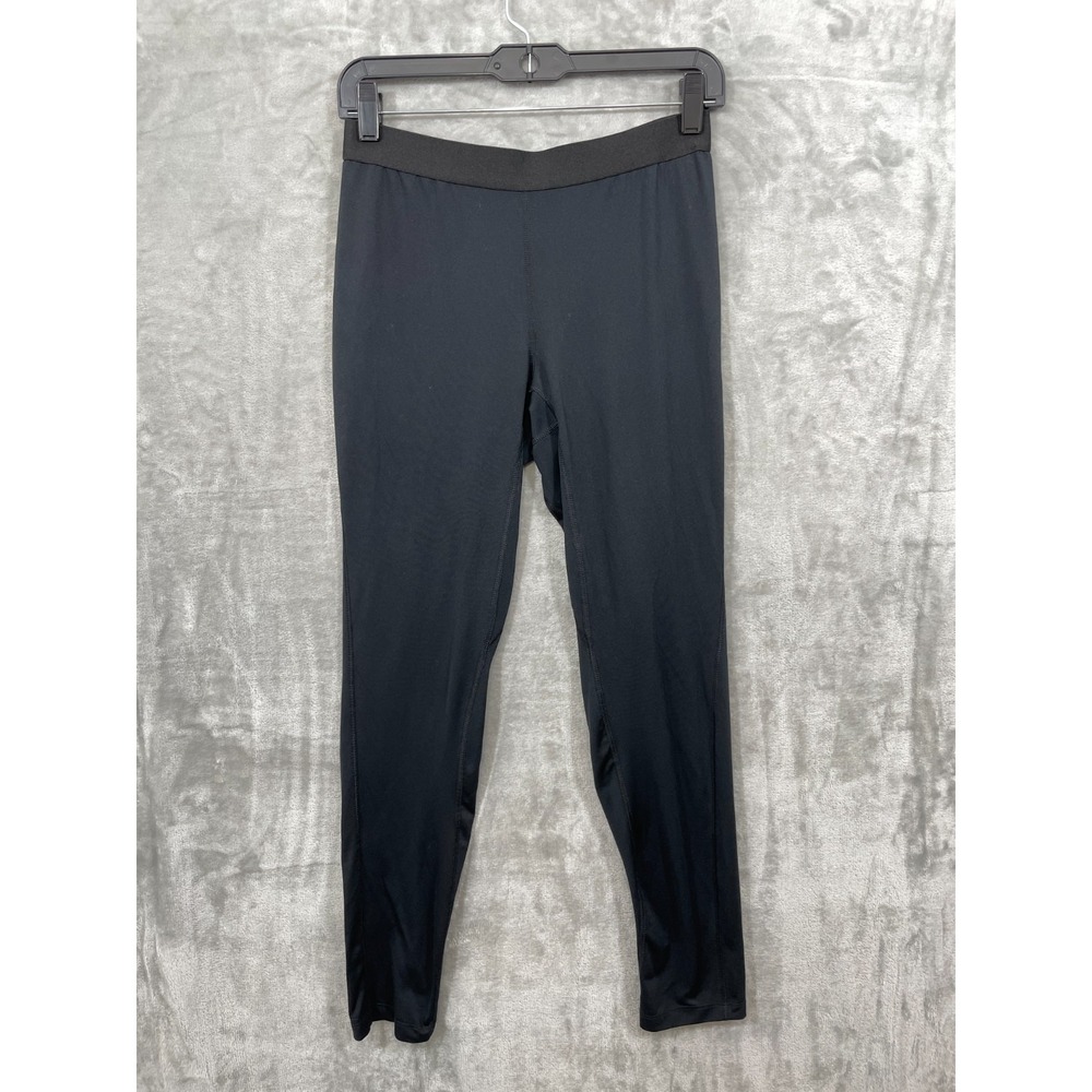 Columbia Leggings Women Size Medium Black Omni-Heat Thermal Base Layer Pull On
